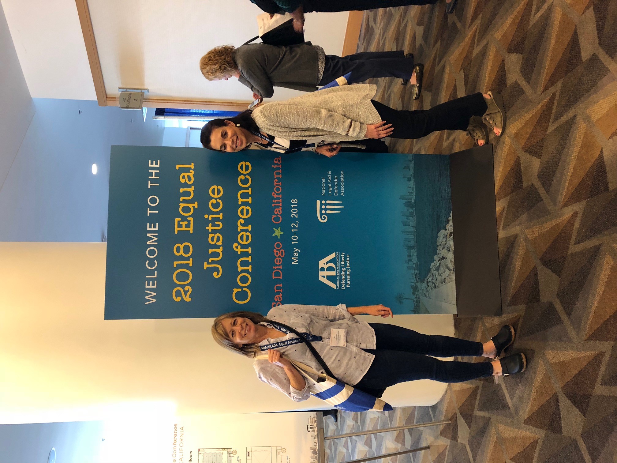 Our Pro bono staff attended the ABA Equal Justice Conference in San Diego.