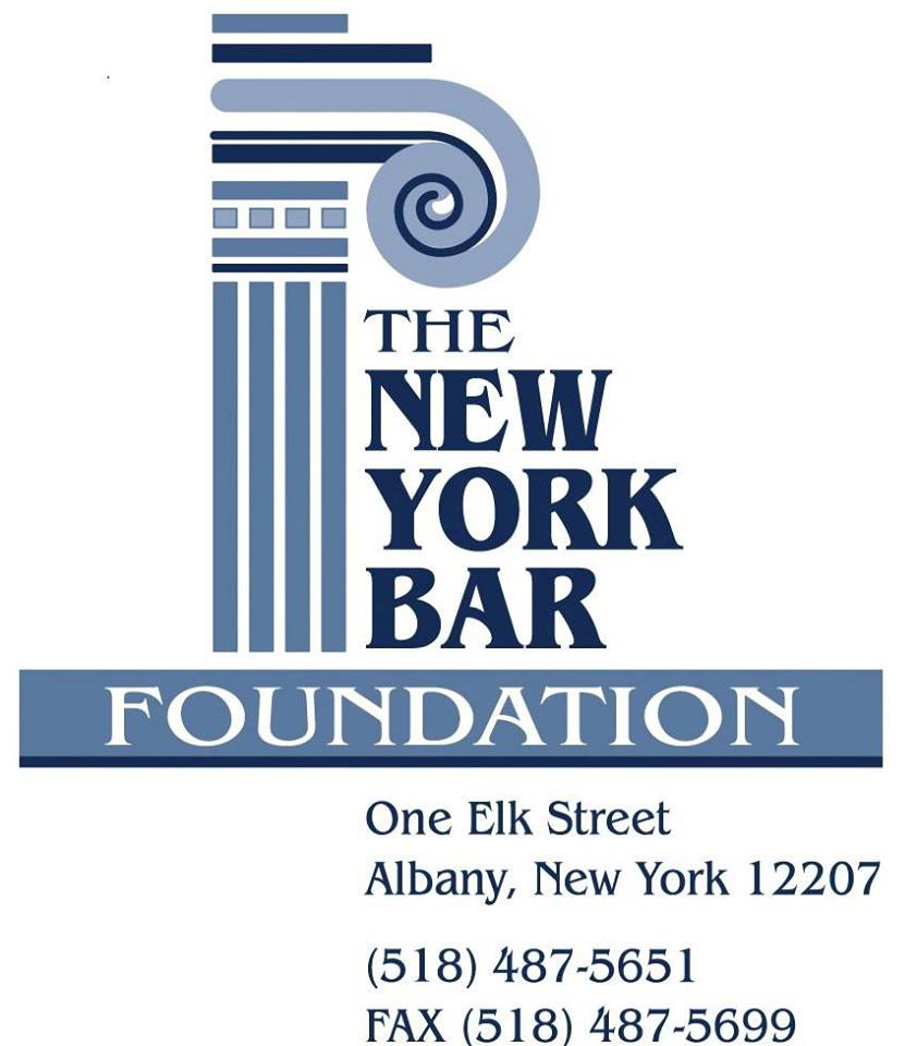 Special thanks to the New York Bar Foundation for supporting our agency’s Re-Entry Project.