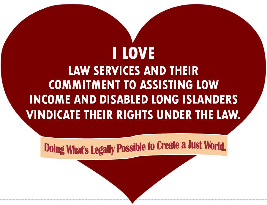 February is "Show your Love for Law Services" Month