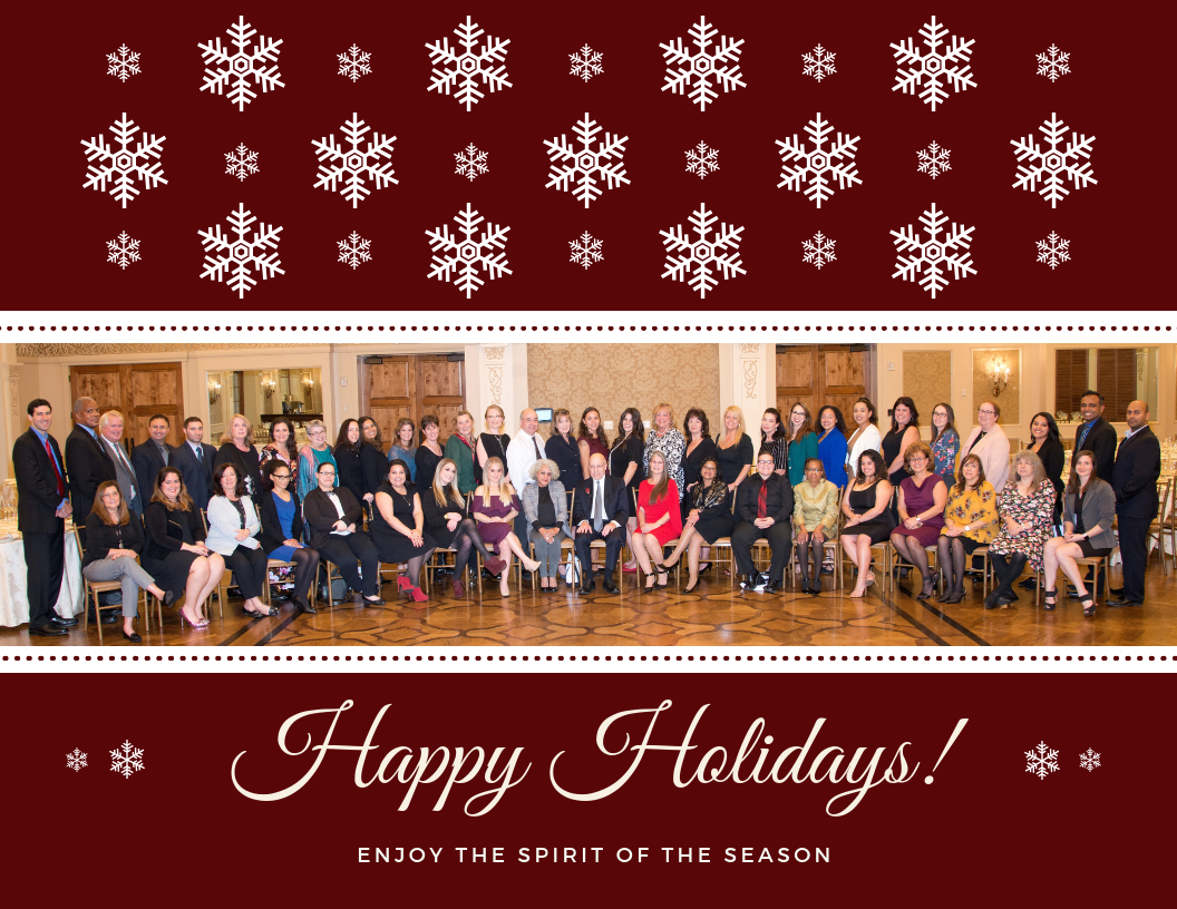 Happy Holidays from everyone at NSLS! We hope your holidays will be filled with joy and laughter through the New Year.