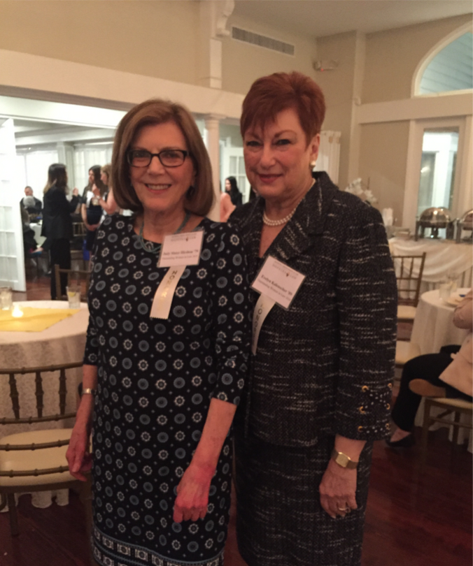 Judy and co-honoree, Evelyn Kalenscher.