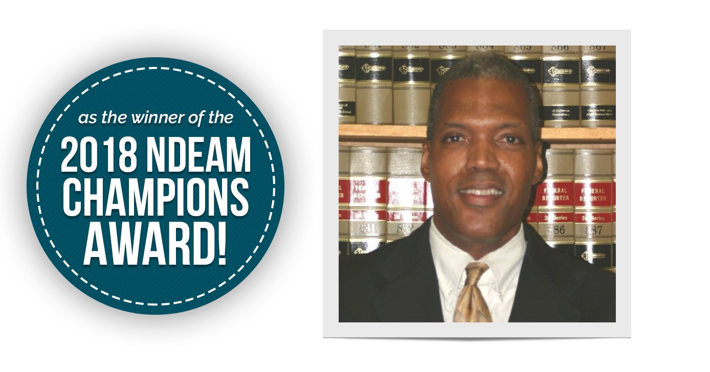 Our very own Jim Denson, paralegal in our Disability and Health-Related Unit, has been selected by the Corporate Source as the National Disability Employment Awareness Month Champion winner as a testament to his “accomplishments, tenure and tenacity.”